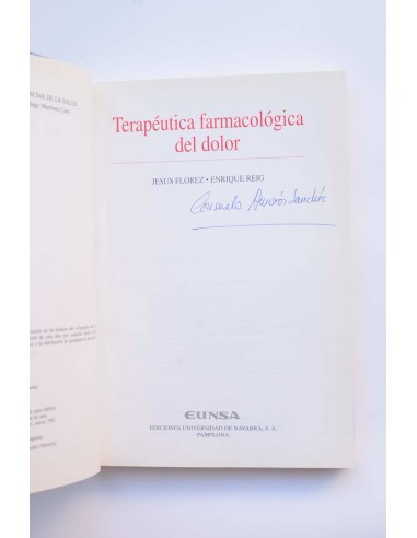 Terapéutica farmacológica del dolor