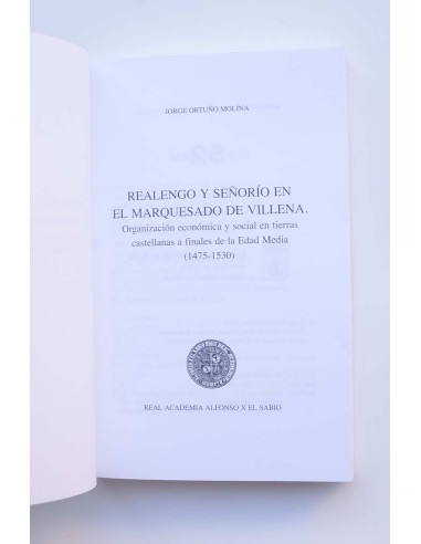 Realengo y señorío en el Marquesado de Villena