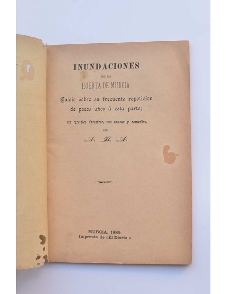 Inundaciones de la huerta de Murcia