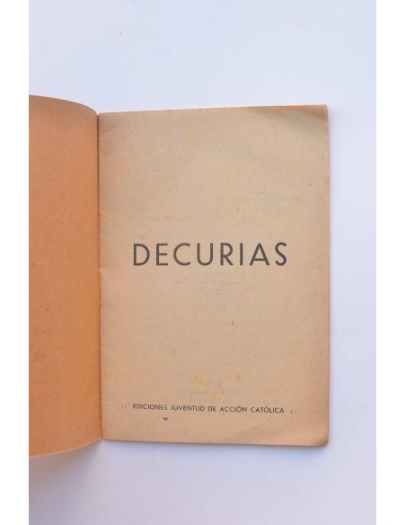 Decurias. Normas para la mejor organización de un centro