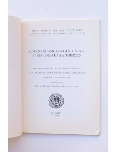 Burgos - 1582, visto con ojos de mujer. Santa...