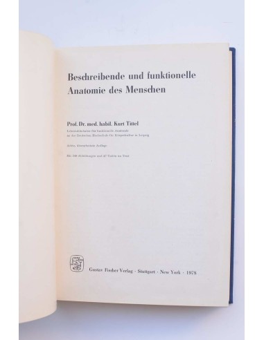 Beschreibende und funktionelle anatomia des...