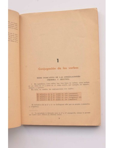 Método de latín. Cursos tercero y cuarto