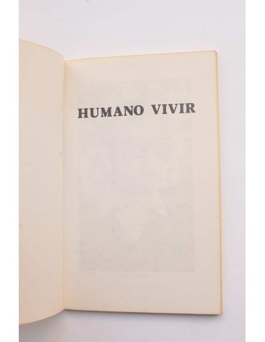 Humano vivir