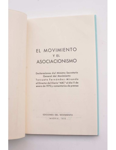 El Movimiento y el asociacionismo