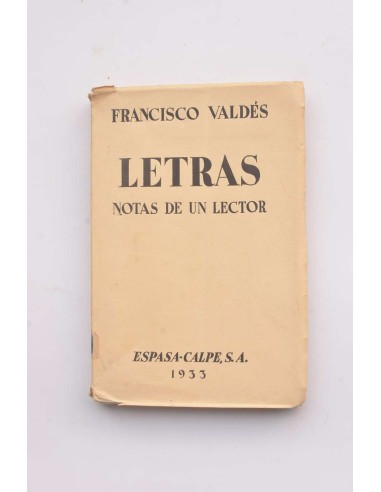 Letras. Notas de un lector