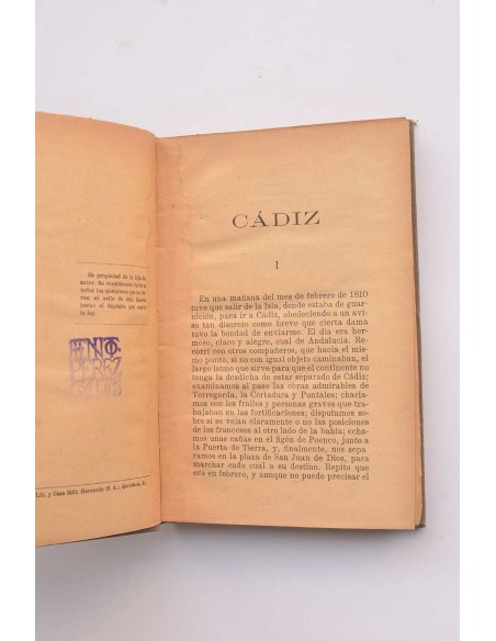 Episodios Nacionales. Cádiz