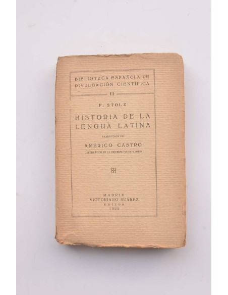 Historia de la lengua latina