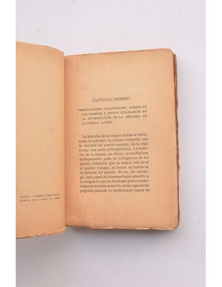 Historia de la lengua latina