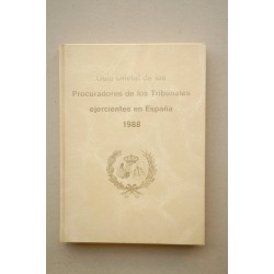 CONSEJO General de los Ilustres Colegios de Procuradores...