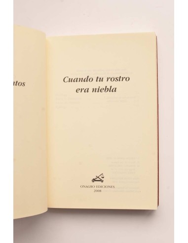 Cuando tu rostro en la niebla