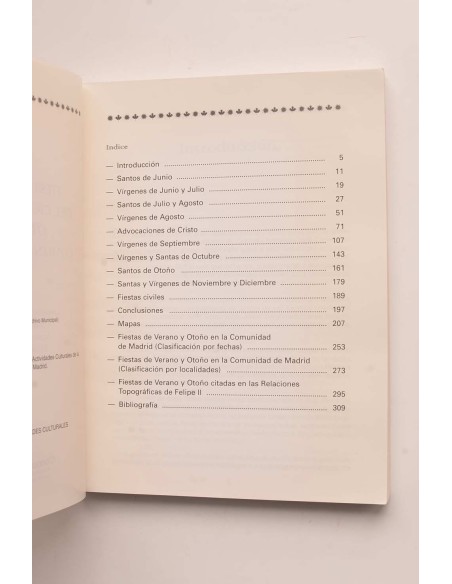 Fiestas populares del ciclo de verano y otoño en la Comunidad de Madrid