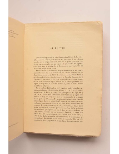 Orígenes del español. Estado lingüístico de la península ibérica hasta el siglo XI