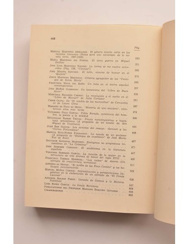 Estudios literarios dedicados al profesor...