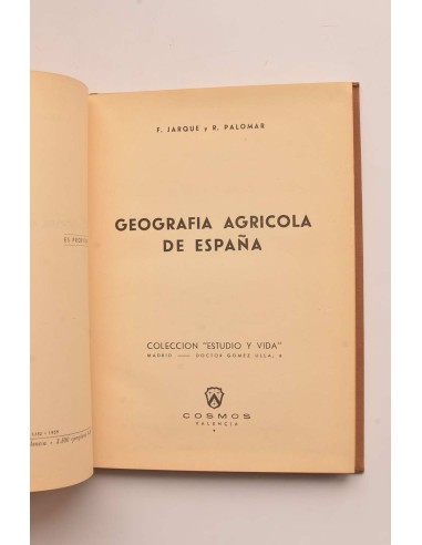 Geografía agrícola de España