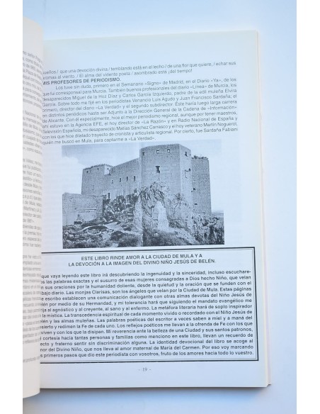 De la ciudad de Mula y el Niño Jesús. Vivencias y devociones