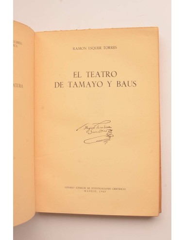 El teatro de Tamayo y Baus