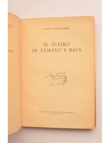El teatro de Tamayo y Baus