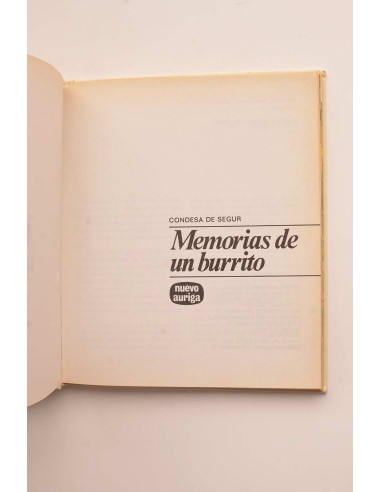 Memorias de un burrito