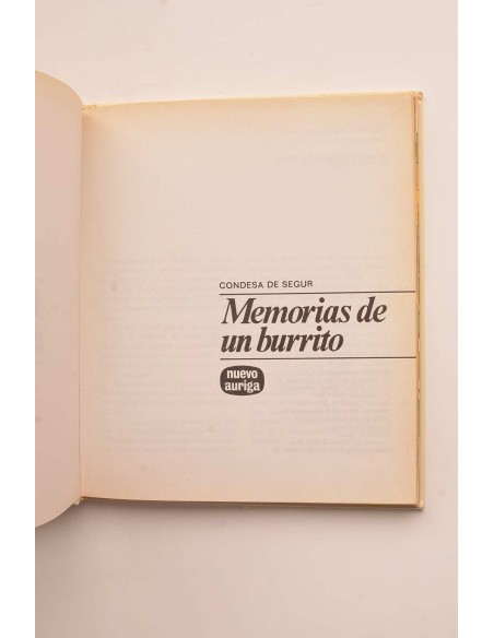 Memorias de un burrito