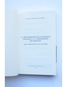 La historiografía literaria española y la represión... 2