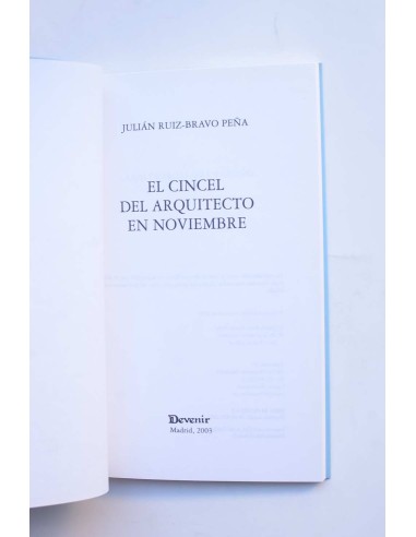 El cincel del arquitecto en noviembre