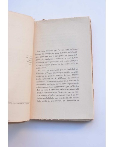 El romanticismo a la vista. Tres estudios