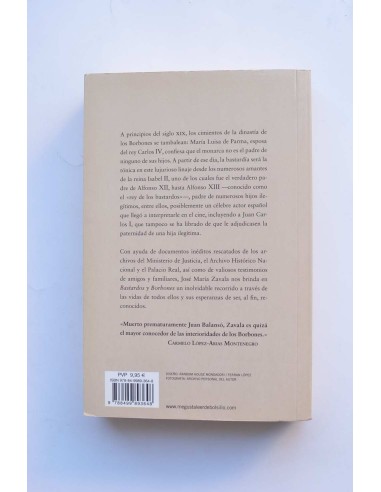 Bastardos y Borbones. Los hijos secretos de la...