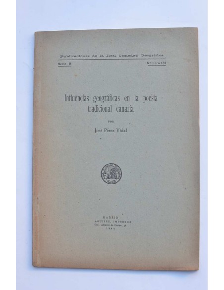 Influencias geográficas en la poesía tradicional canaria