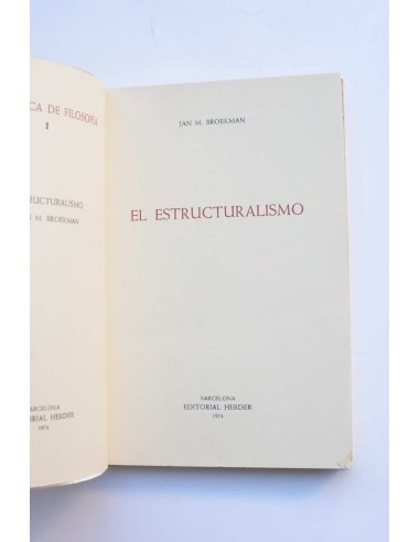 El estructuralismo