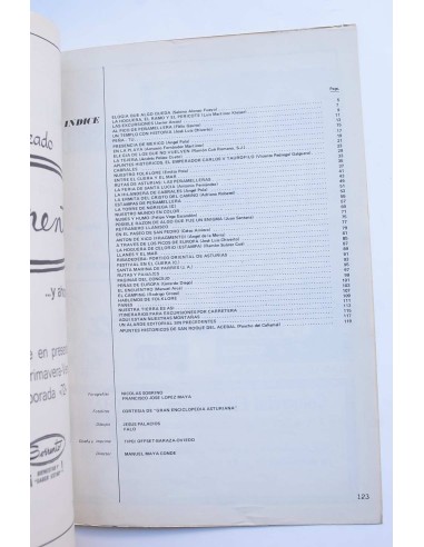 El Oriente de Asturias. Marzo 1972. Número extra