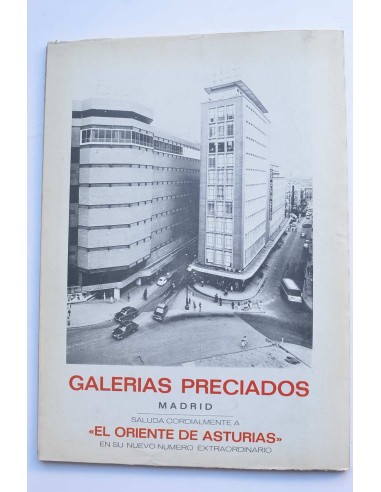 El Oriente de Asturias. Marzo 1972. Número extra