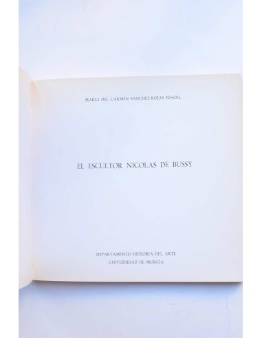 El escultor Nicolas de Bussy