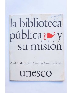 La bibioteca pública y su misión