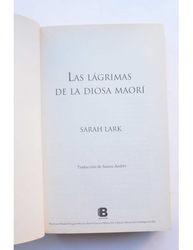Las lágrimas de la diosa Maorí