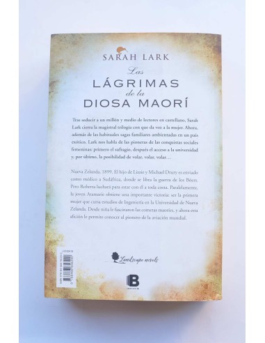 Las lágrimas de la diosa Maorí