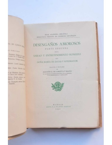 Desengaños amorosos