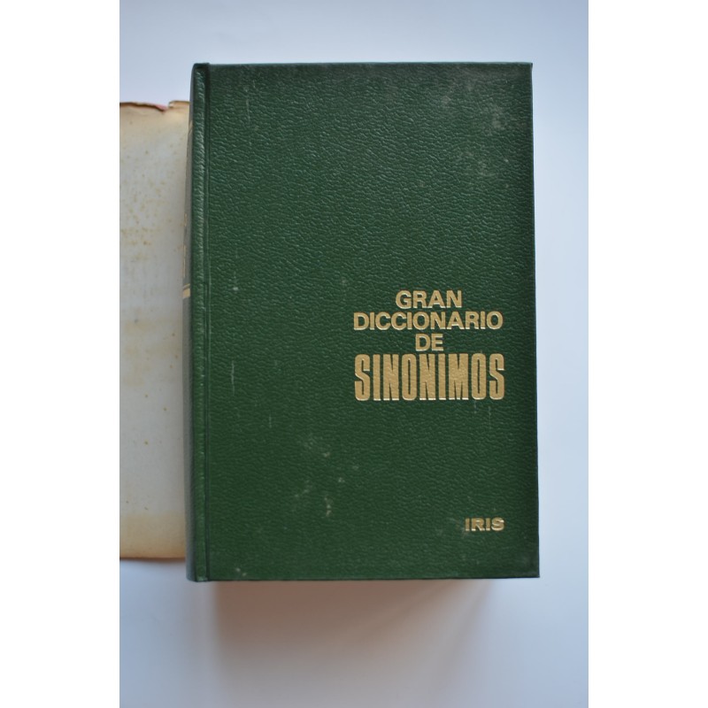 Gran diccionario de sinónimos