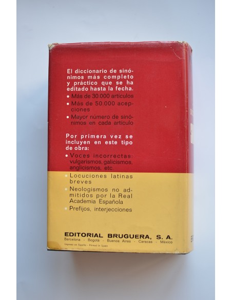 Gran diccionario de sinónimos