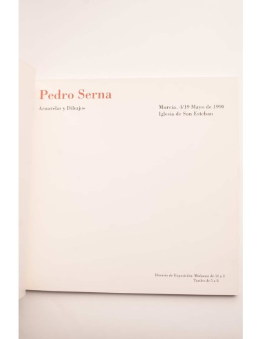 Pedro Serna. Acuarelas y dibujos
