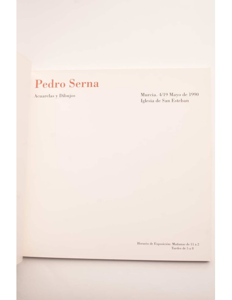 Pedro Serna. Acuarelas y dibujos