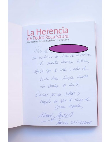 La herencia de Pedro Roca Saura. Memorias de un...
