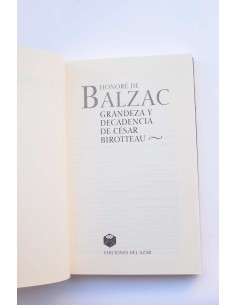 Grandeza y decadencia de César Birotteau 2