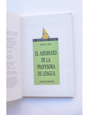 El asesinato de la profesora de lengua
