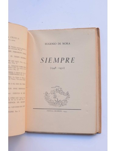 Siempre (1948 - 1951)