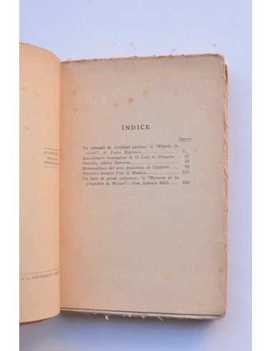 Notas y estudios de crítica literaria. Siglo...