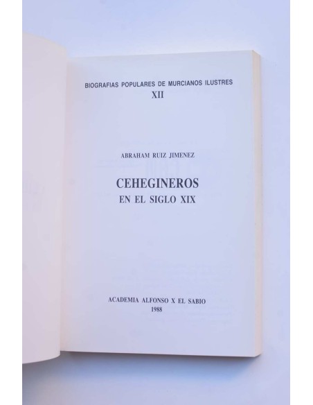 Cehegineros en el siglo XIX
