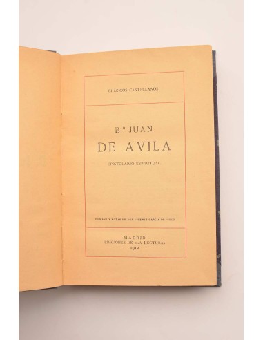 Epistolario espiritual
