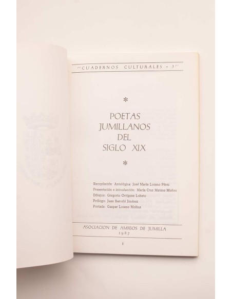 Poetas jumillanos del siglo XIX