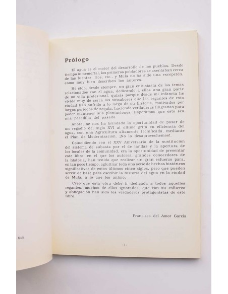 El agua en la ciudad de Mula, siglos XVI-XX